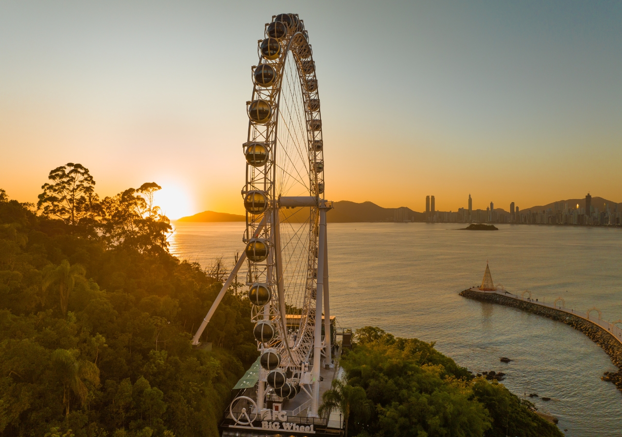 Cupom Roda FG: Economize 20% na Roda Gigante de Balneário Camboriú com o Cupom VIAJANDO 1 cupom roda FG